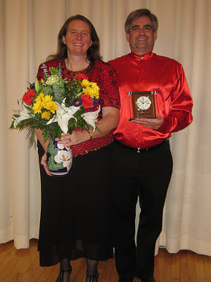 Patrick and Eileen, HOF, 2011